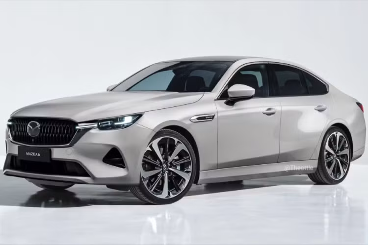 Trong lúc cả thế giới đang theo dõi các động thái từ Mazda về mẫu sedan đầu bảng thì chuyên gia đồ họa Theophilus Chin đã thực hiện bản phác thảo thiết kế Mazda6 thế hệ mới. Theophilus Chin không chọn cảm hứng từ CX-60 của Mazda mà chọn BMW 5-Series mã G60 để triển khai bản phác thảo.
