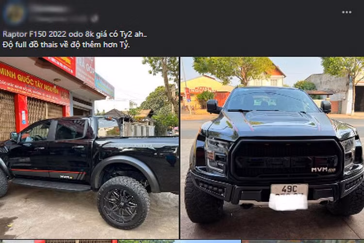 Theo đó vào ngày 1/5/2023, chủ cũ của chiếc Ford Ranger Raptor 2022 cũ này đã thử khả năng lội nước của xe nhưng bất thành, khiến chiếc bán tải ngập nước quá nửa thân xe, tràn cả vào trong cabin. Hiện chưa rõ chính xác mức độ thiệt hại của chiếc xe.