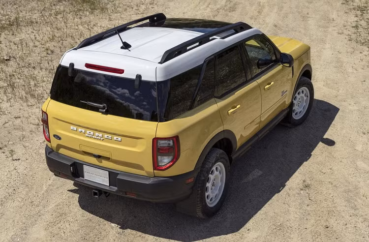 Ford lai dau dau van de ve phanh tren xe Bronco Sport