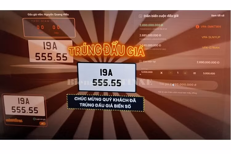 Theo những chuyên gia luận biển 19A-555.55 giá 2,69 tỷ cho hay, "Số 5 nằm ở trung tâm của chuỗi dãy số tự nhiên từ 1 đến 9, chính vì vậy đây được coi là con số trung lập, hài hòa, cân bằng nhất chứa cả thái âm và thái dương, ngoài ra, số 5 là con số vua, tượng trưng cho sự trường thọ và bất diệt biểu tượng cho cuộc sống có sự hòa hợp, yên ổn, an lành..."