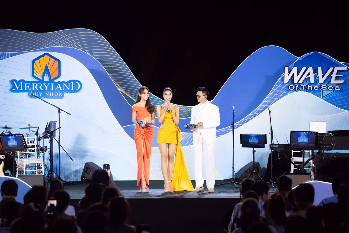 Song nhac hoa nhip song bien, MerryLand Quy Nhon bung no trong dem nhac-Hinh-3
