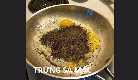 Món ăn kinh dị với màn cho hạt tiêu quá đà.