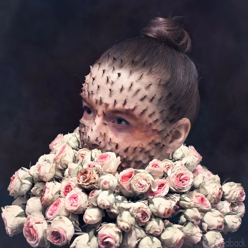 Thậm chí, những người mắc phải chứng trypophobia, hội chứng sợ lỗ, ngay sau khi xem những tác phẩm của Red Calback đã có một ý thức mạnh mẽ rằng muốn hủy hoại tác phẩm của người nghệ sĩ này. (Nguồn Sina)