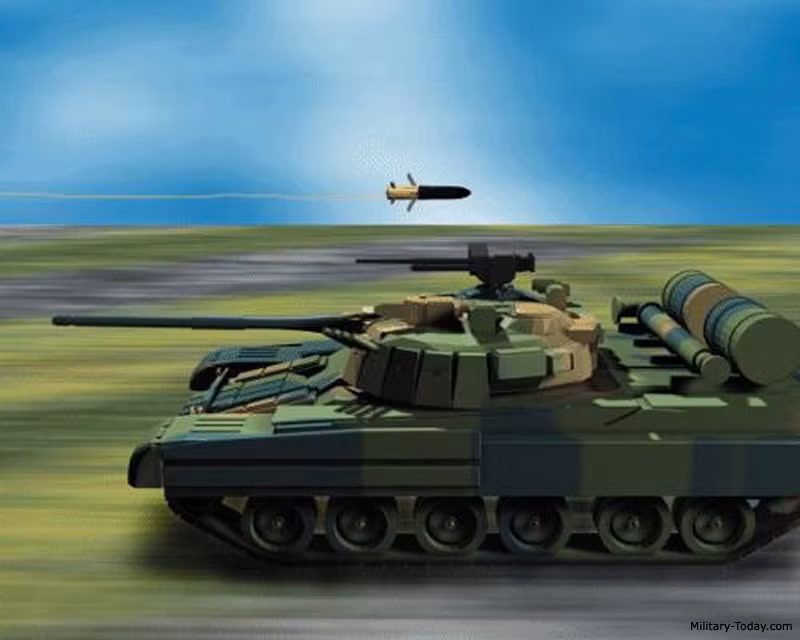 Ban đầu, RBS 56 BILL sử dụng đầu đạn nổ lõm, nhưng từ thế hệ BILL 2 được trang bị đầu đạn kiểu tandem chuyên trị xe tăng bọc giáp ERA. Nó thậm chí có tới ba chế độ bắn, trong đó chế độ thứ 2 cho phép thực hiện cuộc tấn công đột kích từ trên xuống – nhắm vào nóc xe tăng. Trong ảnh số 1, đó chính là khoảnh khắc RBS 56 BILL ngắm trúng mục tiêu và kích nổ. Nguồn ảnh: Military-Today