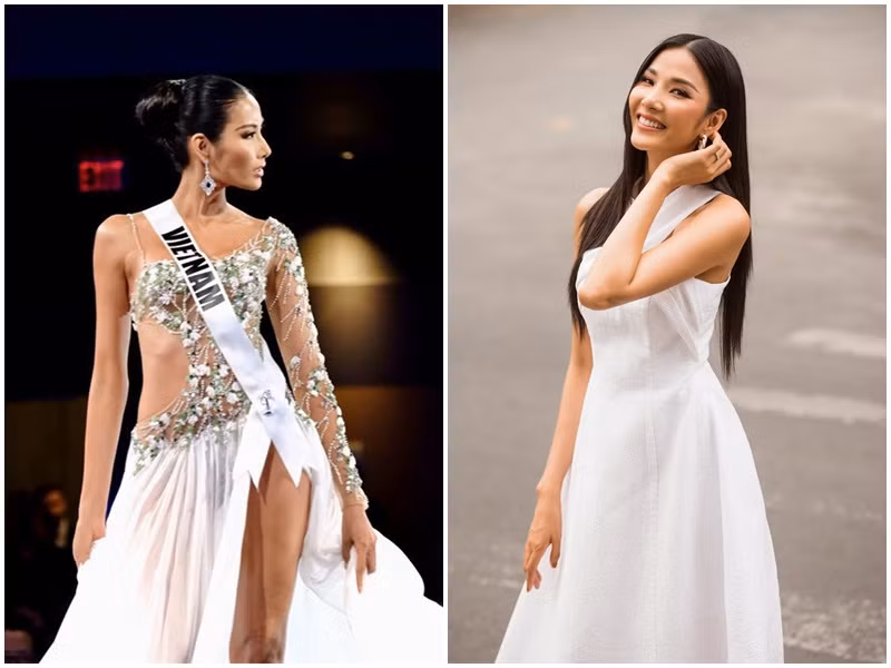 Hoàng Thùy mang về thành tích top 20 Hoa hậu Hoàn vũ Thế giới 2017. Sau đấu trường này, cô tiếp tục công việc người mẫu. Hoàng Thùy đang hẹn hò. Trước đó, cô từng hai lần từ bỏ tình yêu vì sự nghiệp.