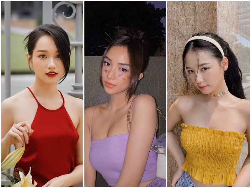 Trúc Anh, Salim và Amee có vẻ đẹp riêng. Trúc Anh sở hữu nhan sắc ngọt ngào, trong trẻo. Amee xinh như công chúa. Ở Salim toát lên vẻ sắc sảo, hiện đại.