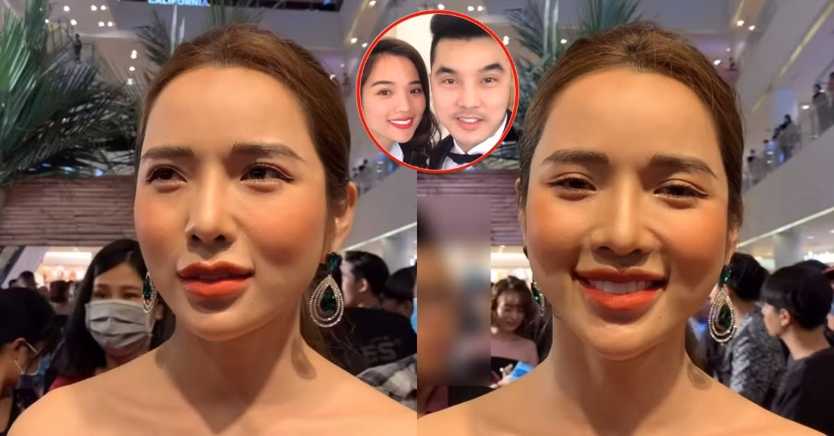 Mới đây, xuất hiện với gương mặt khác lạ, Kim Cương vướng tin đồn dao kéo. Cô nhanh chóng phủ nhận chuyện phẫu thuật thẩm mỹ. "Tôi mới bị bệnh nên hơi ốm, mặt hơi hốc chút xíu", vợ Ưng Hoàng Phúc cho hay. Ảnh: Thể thao văn hóa