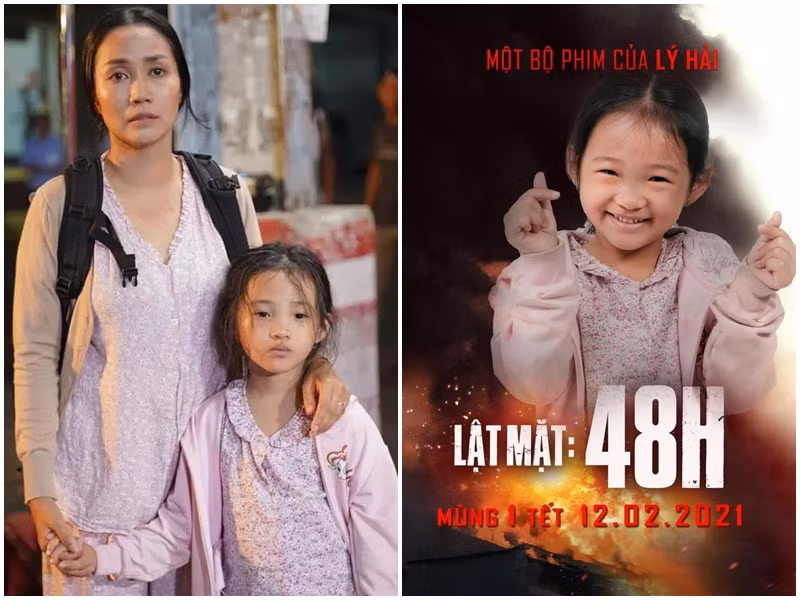 Bé Huỳnh Nguyễn Bảo Thi tham gia diễn xuất trong bộ phim " Lật mặt: 48h". Cô nhóc vào vai con gái của Ốc Thanh Vân trên màn ảnh.