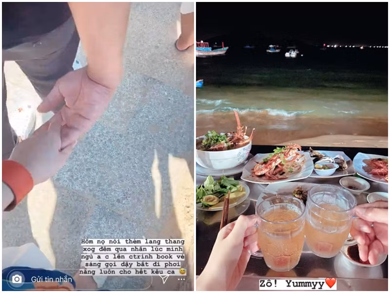 Chỉ vừa nghe vợ nói thèm du lịch, ông xã của Phanh Lee lập tức lên hành trình du lịch Bình Định cho cả hai.