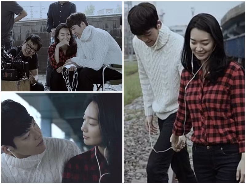 Trong 2 năm đầu hẹn hò Shin Min Ah, Kim Woo Bin không may mắc bệnh ung thư vòm họng. Người ở bên nam diễn viên chính là bạn gái. Cô gác lại sự nghiệp để chăm sóc cho Kim Woo Bin.