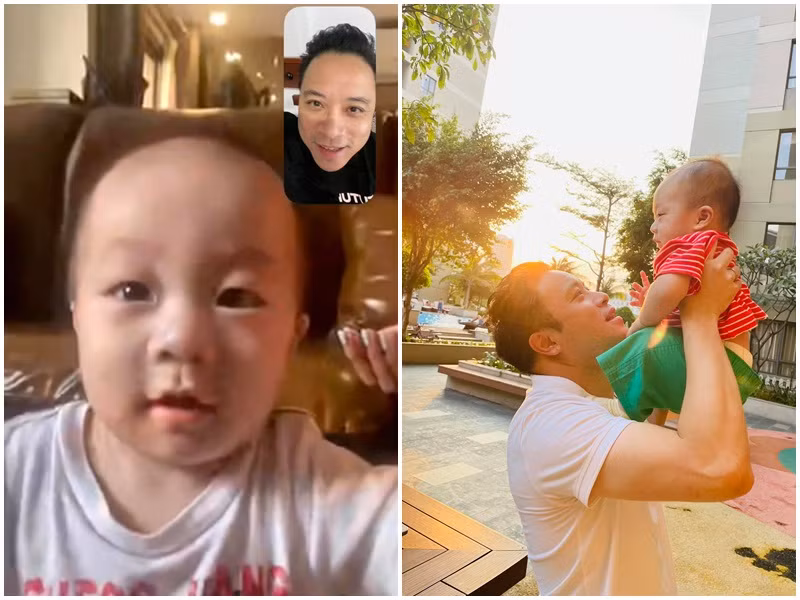 Đinh Ngọc Diệp cũng kể, hành trình nuôi dạy các con có ông xã đồng hành.