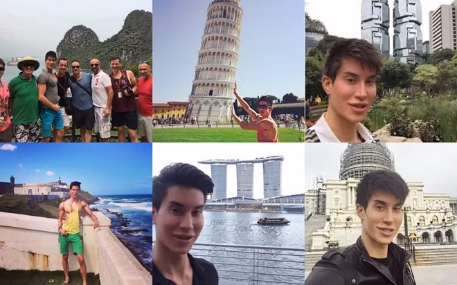 Justin Jedlica từng đến nhiều địa điểm nổi tiếng. Anh luôn ghi lại những khoảnh khắc đáng nhớ và chia sẻ cảm xúc sau mỗi chuyến đi. Mới đây nhất, Justin ghé thăm vịnh Hạ Long, Nha Trang tại Việt Nam. Ken phiên bản đời thực cho hay, anh rất có thiện cảm với con người và cảnh sắc nơi đây.