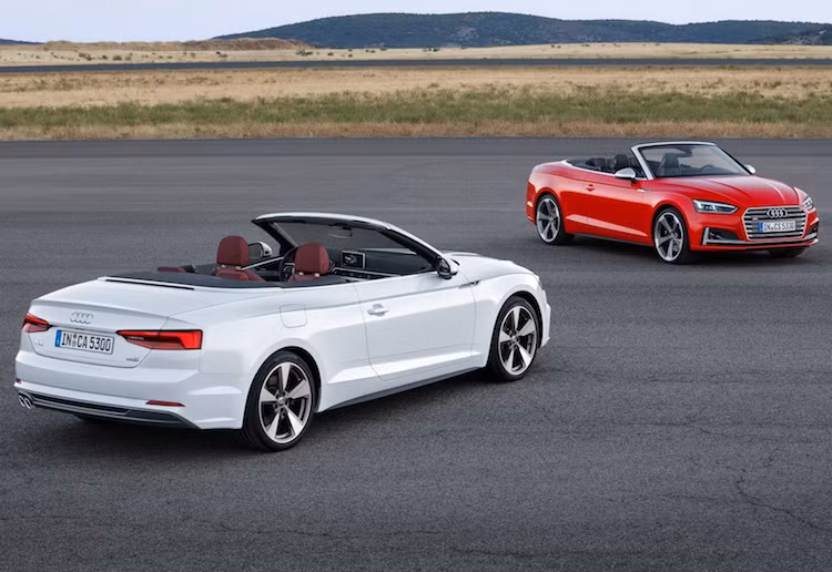 Với chiếc mui trần Audi A5 Cabriolet, hãng xe sang Đức Audi đã chính thức hoàn thành dòng sản phẩm Audi A5 thế hệ mới của hãng, bắt đầu từ phiên bản coupe 2 cửa và sau đó là bản Sportback 5 cửa.