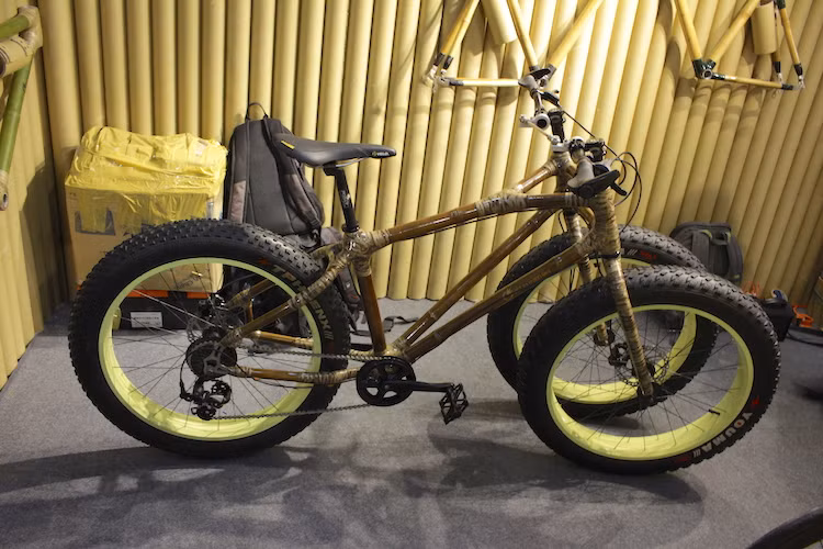 Theo đại diện của Viet Bamboo Bike, thiết kế 3 bánh lớn giúp chiếc xe có được độ ổn định và dễ dàng vượt qua các địa hình như bề mặt tuyết hay cát hơn so với các loại xe đạp 2 bánh bình thường. Ngoài ra, một điểm đặc biệt khác của chiếc xe đó là bộ khung và 2 càng trước đã được làm hoàn toàn từ tre.