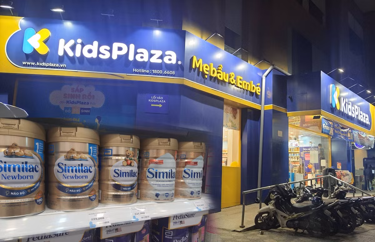 Tre so sinh bi di ngoai sau khi uong sua Abbott Similac mua o Kids Plaza
