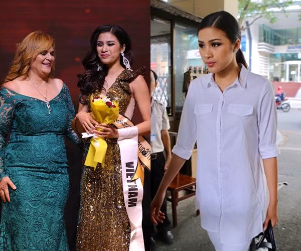Thành tích Á hậu 3 Miss Eco International 2017 của cô cũng không được Cục Nghệ thuật biểu diễn công nhận vì "thi chui". Người đẹp và ê-kíp còn bị phạt số tiền lên tới hơn 55 triệu đồng. Ảnh: Saostar.