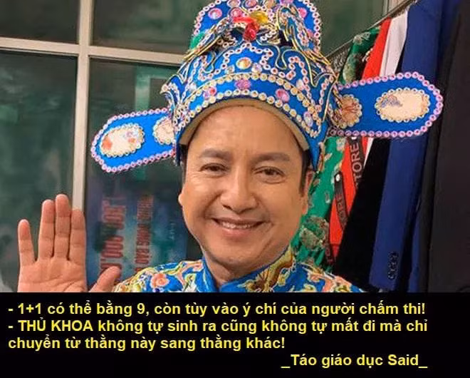 Dù đảm nhận các vai Táo khác nhau nhưng nghệ sĩ Chí Trung luôn tạo ra tiếng cười với những câu nói hài hước, dí dỏm.
