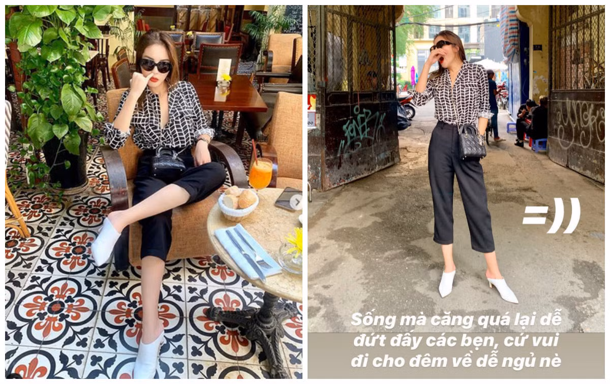 Thậm chí khi bị một dân mạng nhắc nhở: "Làm gì thì làm, nên nhớ mình là hoa hậu. Mọi cử chỉ nên để ý chút. Cái này nó không xấu, nhưng không đẹp cho lắm", Hoa hậu Việt Nam 2014 dường như tỏ ra thách thức anti-fan khi đăng ảnh đứng giữa đường há miệng ngáp, kèm dòng chú thích: "Sống mà căng quá lại dễ đứt đấy các bạn".
