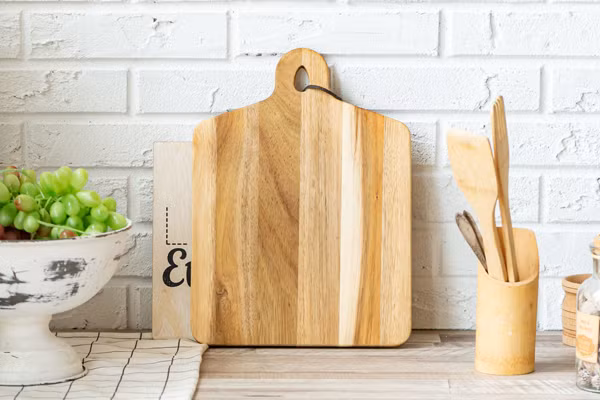 Thứ ba, thớt vệ sinh sạch sẽ, để trên cao, khi dùng lại vẫn cần rửa lại bằng nước. Nguyên nhân bởi thớt có thể dính bụi bẩn trong môi trường sống. Thường xuyên thay mới thớt. Một khi thớt bị nứt hoặc có rãnh, rất khó để làm sạch. Từ đó, vi khuẩn có cơ hội trú ngụ trong đó. Ảnh: Internet