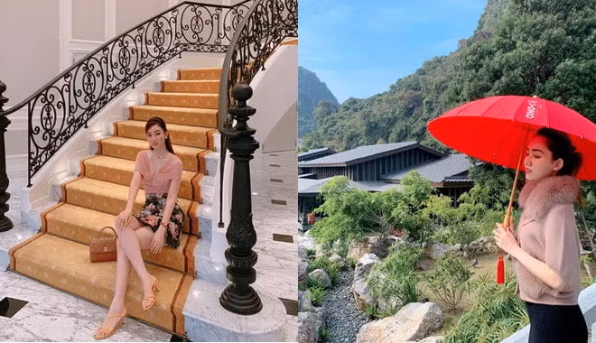 Không ít người cho rằng, cuộc sống của Ngô Trà My hiện tại đích thị là "bà hoàng" đời thực. Nguồn ảnh: FBNV