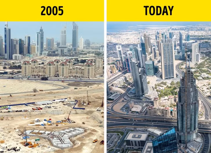 Theo Chỉ số Động lực Thành phố từ năm 2014, Dubai là một trong những quốc gia phát triển nhanh nhất - nhanh đến mức 42 ga tàu điện ngầm được xây dựng chỉ trong 3 năm.