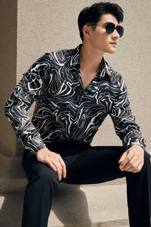 Nam người mẫu gốc Hải Phòng từng giành giải Thí sinh được yêu thích nhất ở cuộc thi The Face Vietnam 2023.