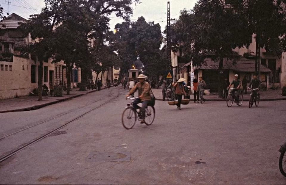 Đường phố Hà Nội xưa.