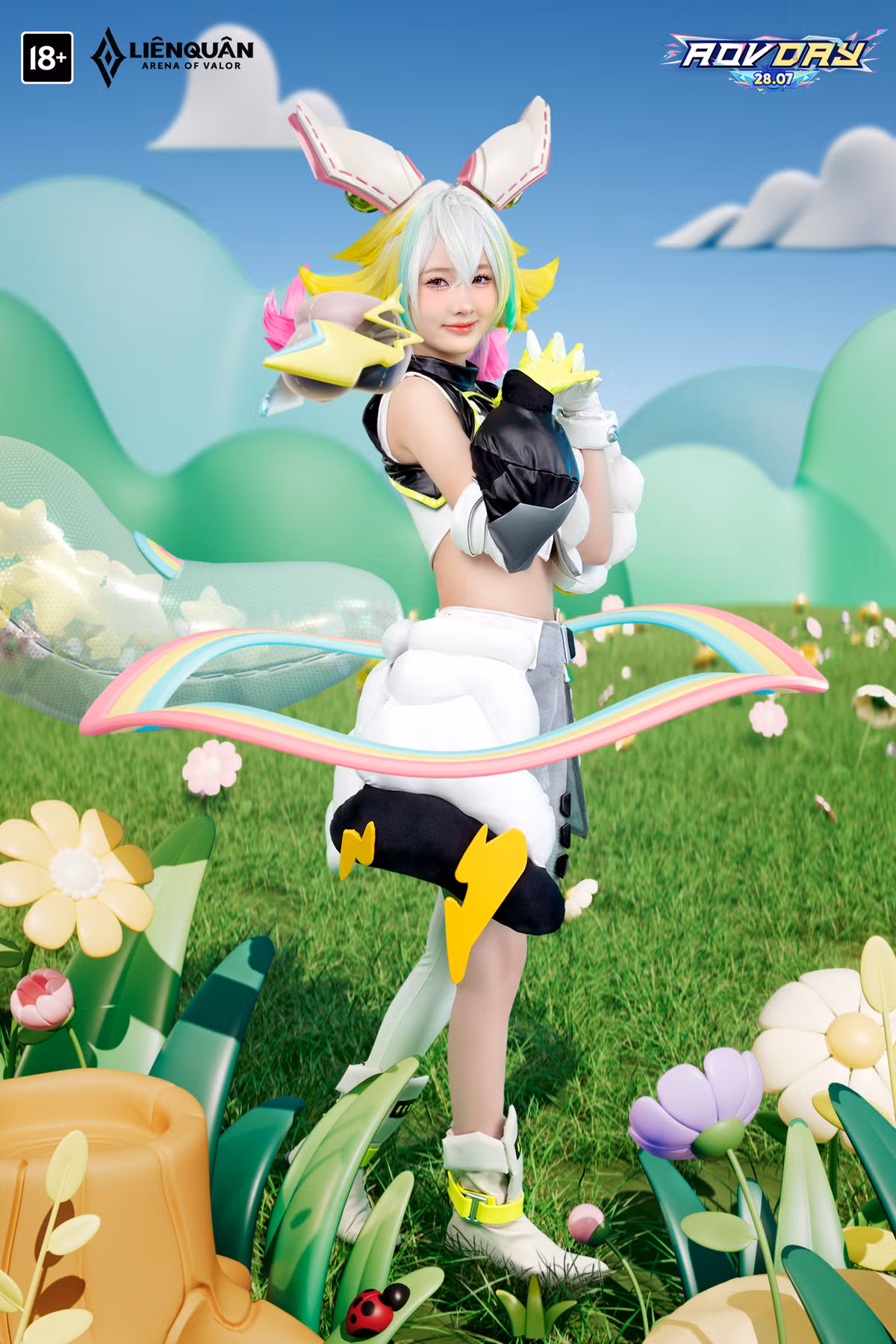 Tiktoker 3,7 trieu fan Dieu Linh cosplay tuong Lien Quan cuc dang yeu
