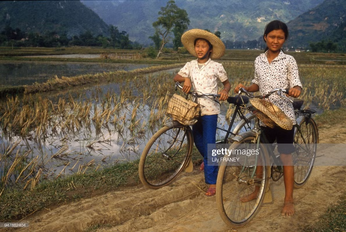 Ngày xưa, nhà có chiếc xe đạp cũng được xem như là có của ăn của để. (Ảnh: Lily Franey / Getty Images)