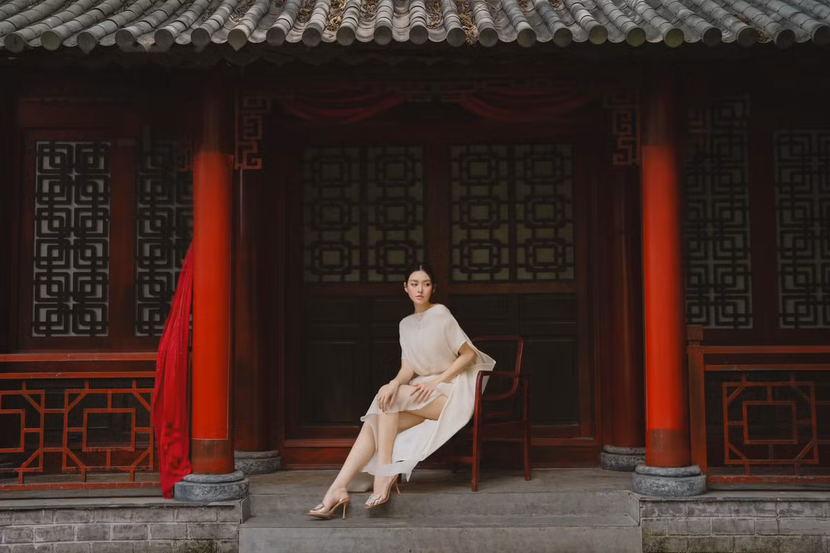 Hot girl Tường San cũng là một trong những nàng hậu sớm yên bề gia thất.