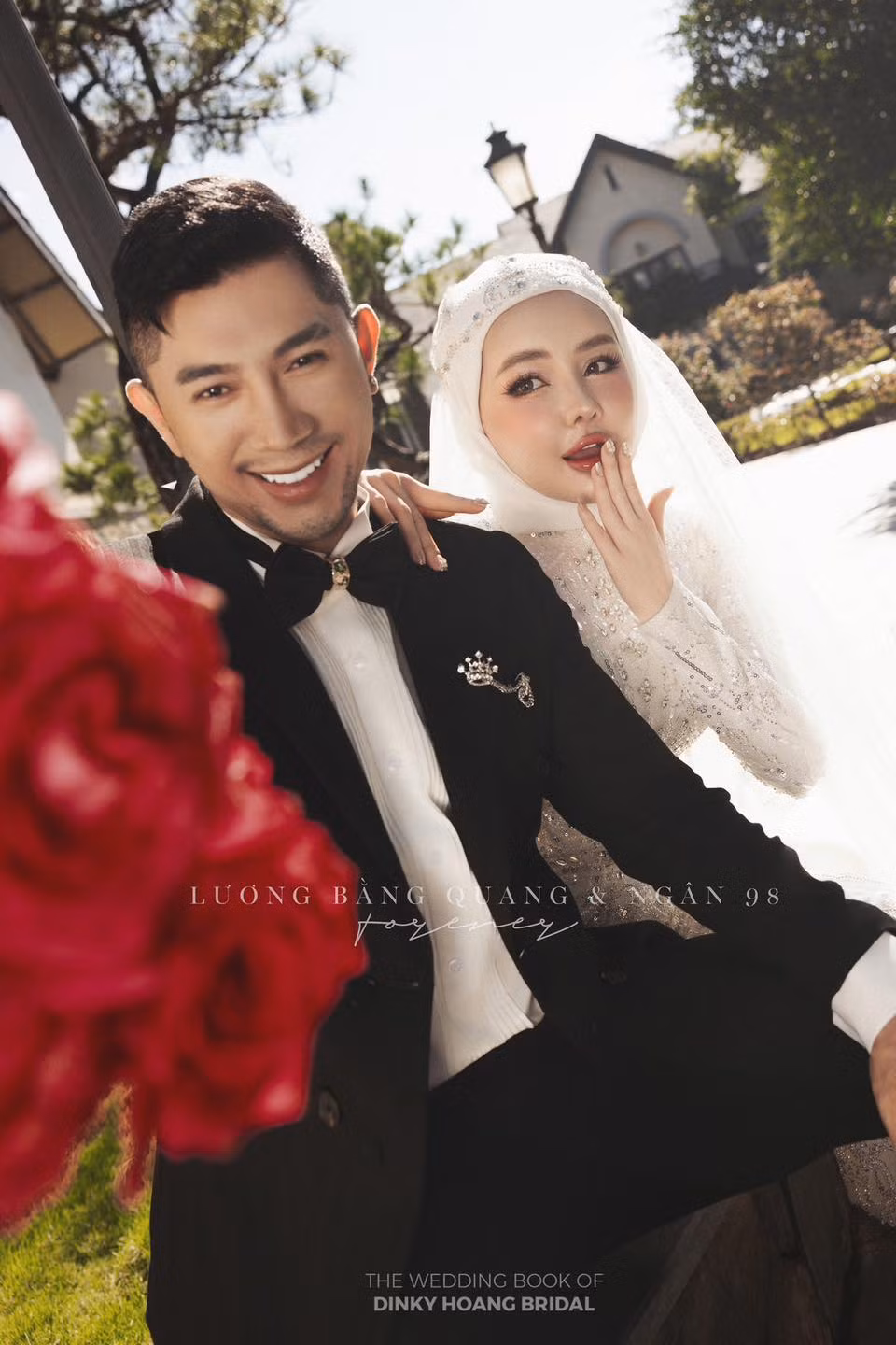 Bộ hình cưới này được thực hiện tại Đà Lạt. (Ảnh: FBNV)