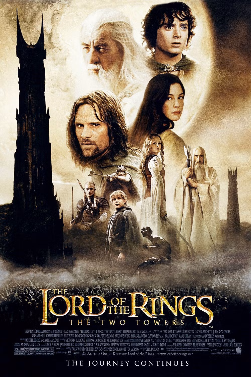 Bước vào lễ trao giải Oscar lần thứ 74, "The Lord of the Rings: The Fellowship of the Ring" (2002) có tới 13 đề cử nhưng chỉ ra về với 4 chiến thắng tại các hạng mục phụ.