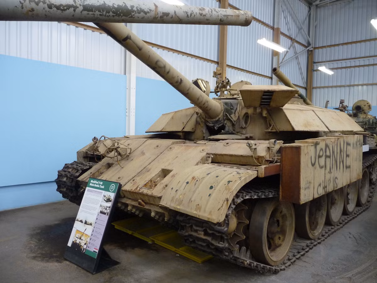 Ở thời điểm những năm 1980, Iraq ý thức được rằng các xe tăng T-55 đã lỗi thời và họ quyết định nâng cấp lên chuẩn mới, đó chính là phiên bản Enigma. Tuy nhiên không rõ số lượng nâng cấp.