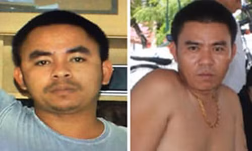 Boonchai Bach hay Bach Văn Minh (trái) và anh trai Bach Van Limh. Ảnh: Guardian.