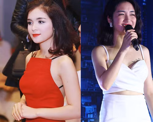 Với sự hoạt ngôn, gương mặt xinh xắn Nguyễn Thị Hằng còn được chọn làm "Chị Kính hồng" trong chương trình "Chúc bé ngủ ngon" của VTV. Hai chị em Hòa Minzy sở hữu nhiều nét giống nhau.