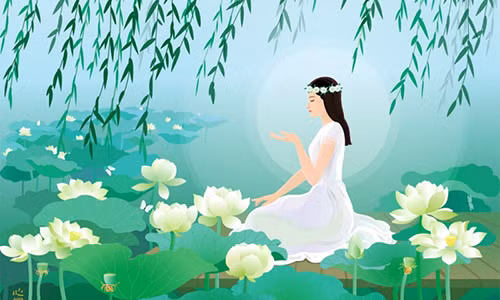 Cau chuyen co gai ngheo cung duong tang nhan 10 hat gao