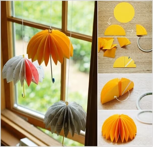 Xứ sở đồ handmade Nếu bạn muốn không gian trong phòng thêm đặc sắc, hãy tự tay chuẩn bị và trang trí cửa sổ bằng những món đồ handmade nhỏ xinh. Nhờ hiệu ứng của những món đồ này, khi bước vào phòng của bạn, mọi người sẽ có cảm giác lạc vào xứ sở của sự khéo léo và sáng tạo. Quan trọng nhất là những món đồ handmade dùng để trang trí cửa sổ là độc nhất, nó bộc lộ sở thích, cá tính của bạn và không hề “đụng hàng”.