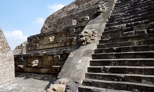 Một di tích cổ của người Aztec.