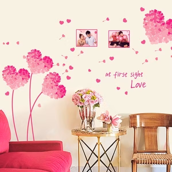 Sticker hay decal luôn mang đến vẻ đẹp mới mẻ, tràn ngập nắng ấm và tình yêu cho không gian sống của bạn chỉ trong khoảng 30 phút đến 1 giờ đồng hồ.