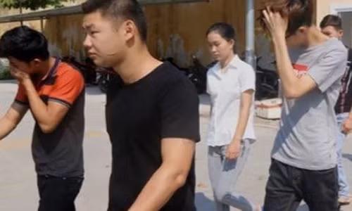 Một số đối tượng trong vụ án.