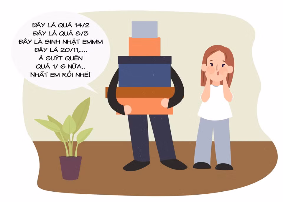 Nhận quà là một trong những ưu ái lớn của con gái. Dù không có luật nào quy định hay bắt buộc, các chàng trai vẫn coi việc dành tặng bạn gái những món quà bất ngờ, ý nghĩa như một trách nhiệm phải thực hiện. Không quan trọng đang yêu hay độc thân, con gái vẫn được nhận quà trong các dịp lễ từ người yêu thương, tán tỉnh… Thậm chí, phái đẹp còn có quyền đòi quà trong những ngày lễ, kỷ niệm.