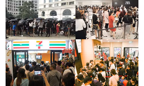 Dân Việt cuồng hàng thương hiệu ngoại.