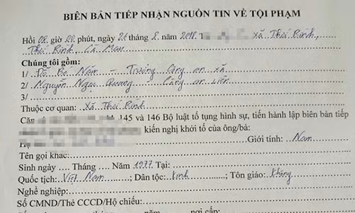 Chong to vo 
