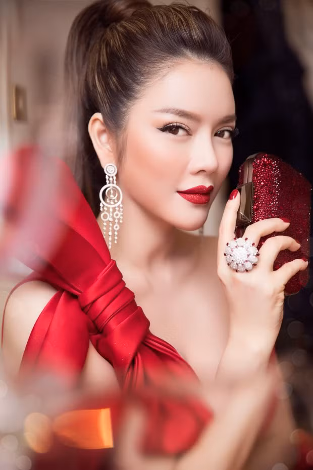 Lý Nhã Kỳ tại sự kiện Cannes 2018.
