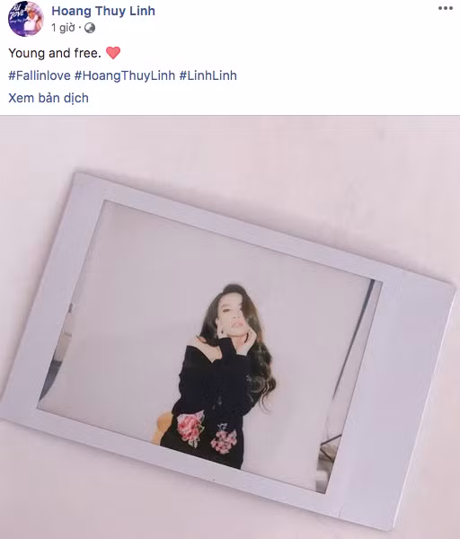 Hoang Thuy Linh cong khai dang status chia tay Vinh Thuy?