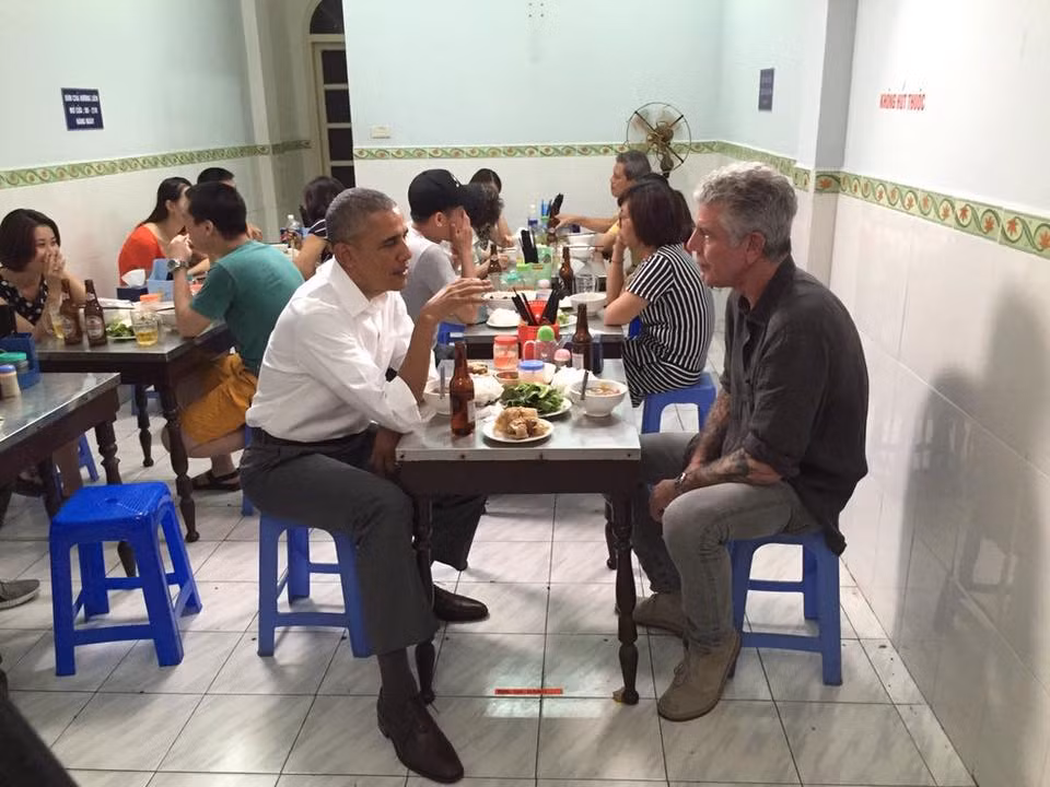 Ban gai dau bep an cung ong Obama tu tu lan dau len tieng