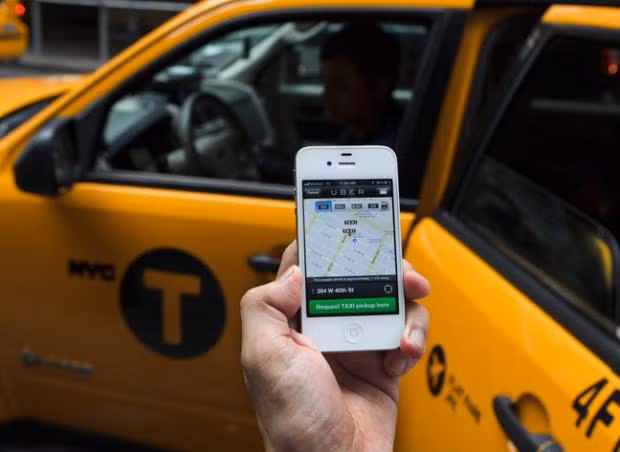 Những người chạy Uber bây giờ phần nhiều là các tài xế chuyên nghiệp. Ảnh minh họa