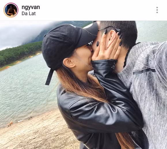 Huynh Anh noi gi khi dang anh ban gai moi bi che tham te