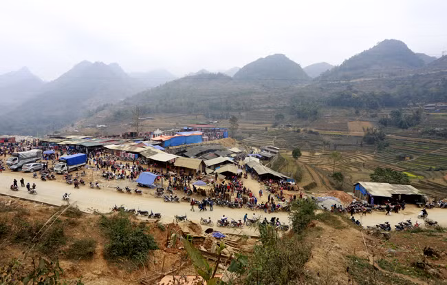 Can Cau - cho trau, chim canh lon nhat Tay Bac