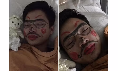 Vo 9X ve chang chit len mat chong vi “toi di nhau say ve muon“